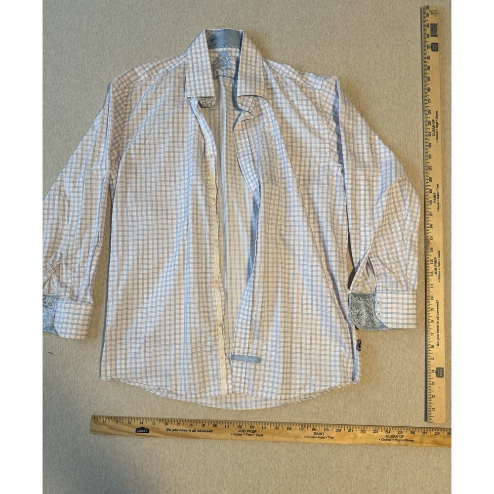 English Laundry Men's Long Sleeve Dress ShirtButton Up Collared Shirt